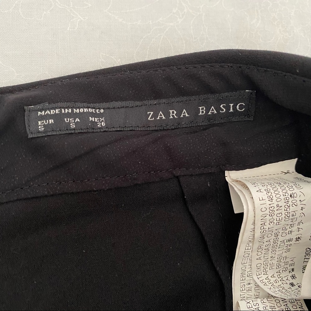 Zara basic black skort - Picture 5 of 9